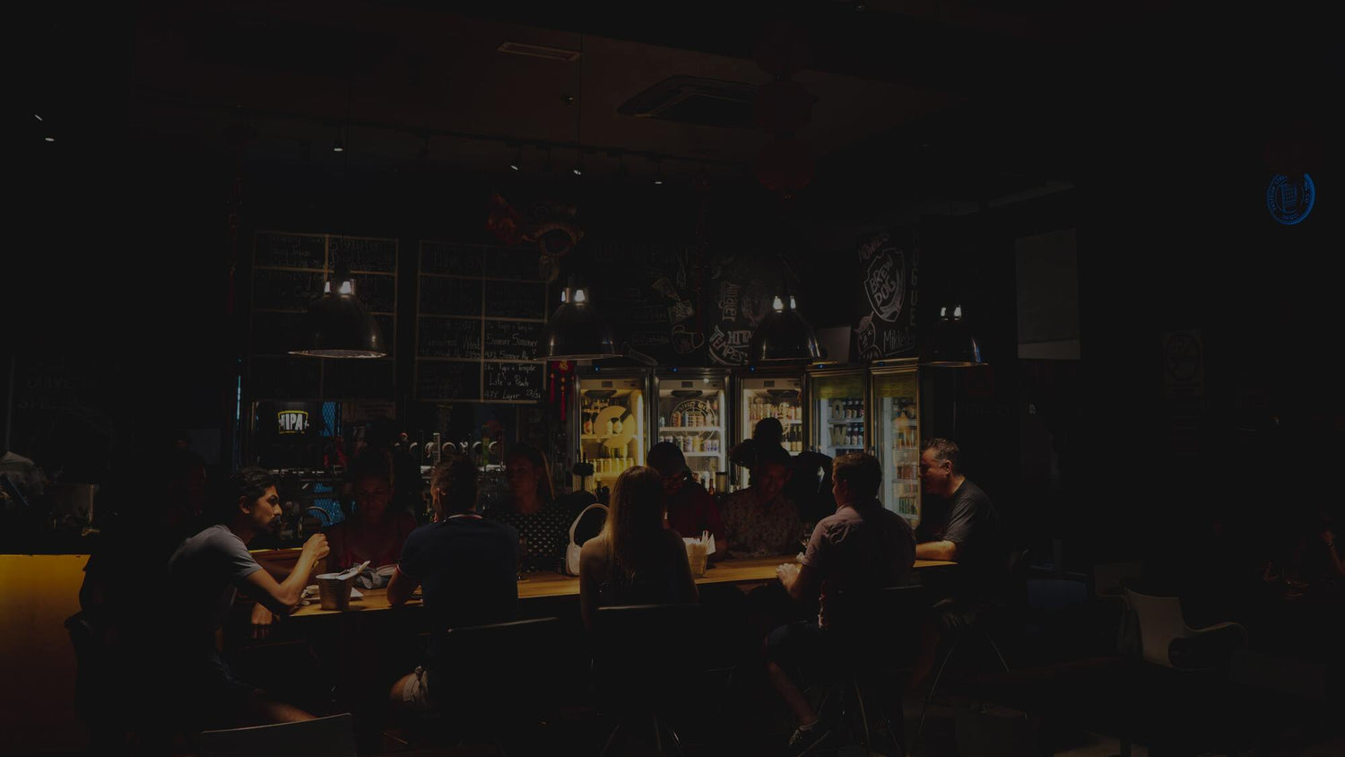 Interior of Taps Beer Bar Changkat